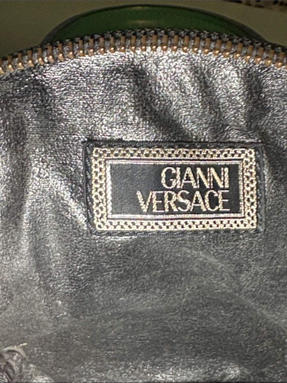 Gianni Versace Sunburst Multi-Color Striped Canvas Mini Bowler Bag - Picture 14 of 16